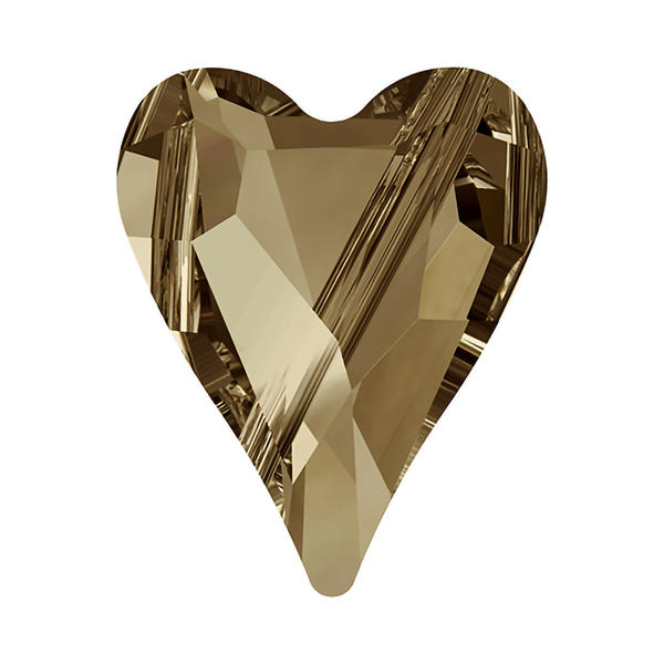 Swarovski Crystal Beads 5743 17 mm Crystal Golden Shadow