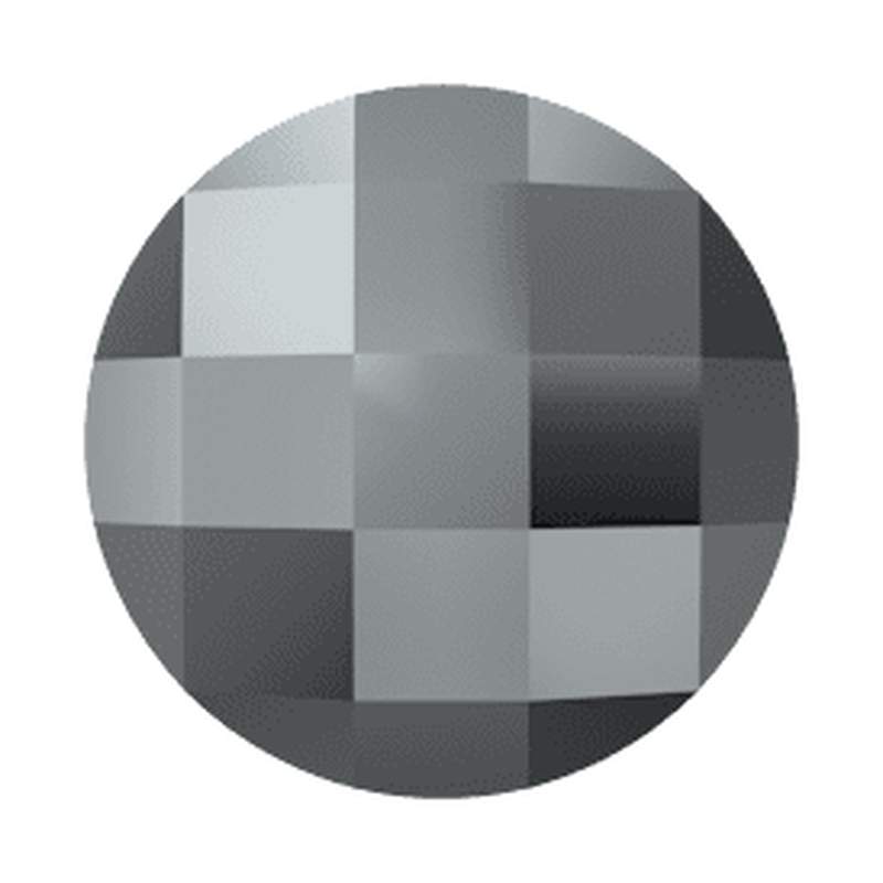 Swarovski Flatback Crystals 2035 14 mm Jet Hematite