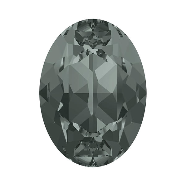 Swarovski Fancy Stones 4120 25 x 18 mm Black Diamond F