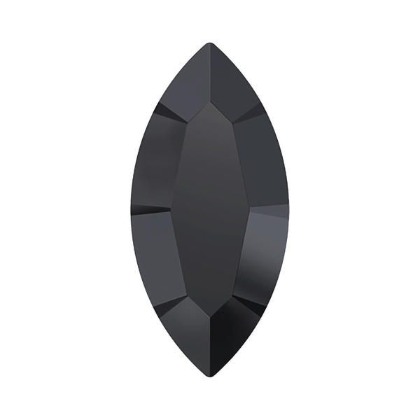 Swarovski Fancy Stones 4228 8 x 4 mm Jet Hematite