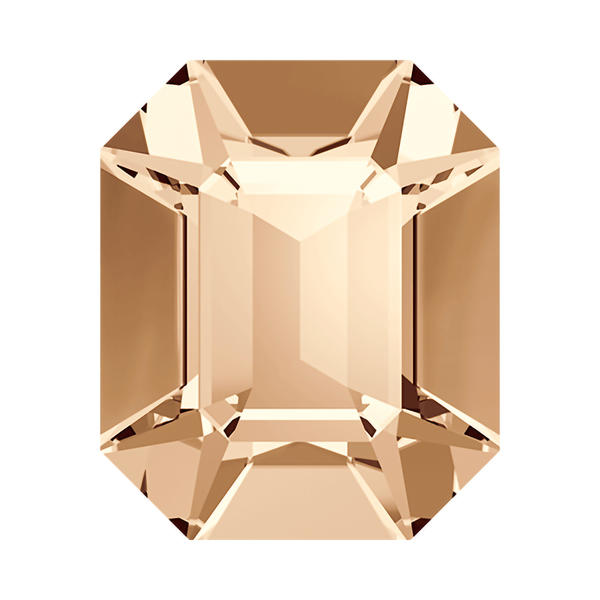 Swarovski Fancy Stones 4600 8 x 6 mm Crystal Golden Shadow