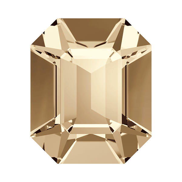 Swarovski Fancy Stones 4600 10 x 8 mm Crystal Golden Shadow F