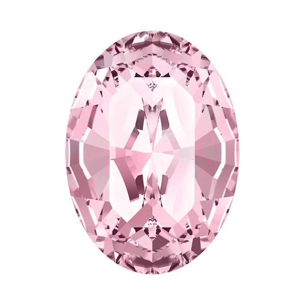 Swarovski Fancy Stones 4128 8 x 6 mm Light Rose F