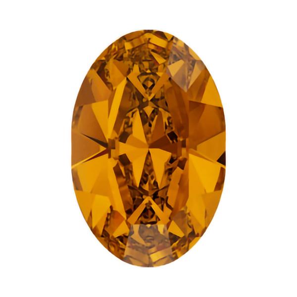 Swarovski Fancy Stones 4128 14 x 10 mm Topaz
