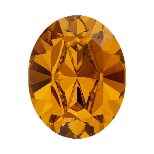 Swarovski Fancy Stones 4128 10 x 8 mm Topaz F