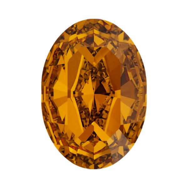 Swarovski Fancy Stones 4128 14 x 10 mm Topaz F