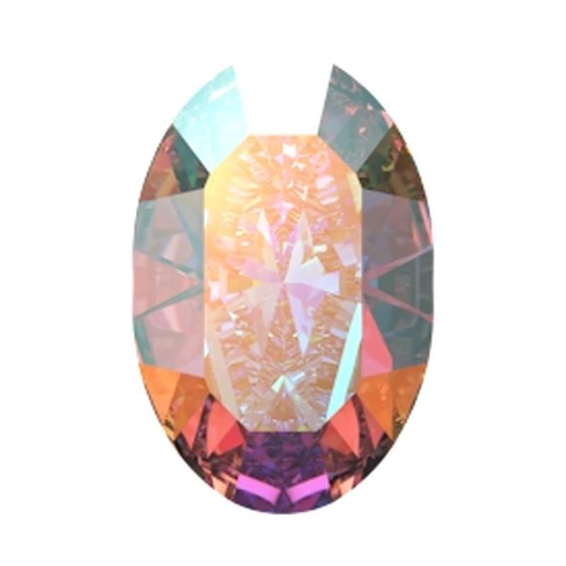 Swarovski Fancy Stones 4128 8 x 6 mm Crystal AB F