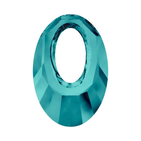 Swarovski Crystal Pendants 6040 40 mm Indicolite