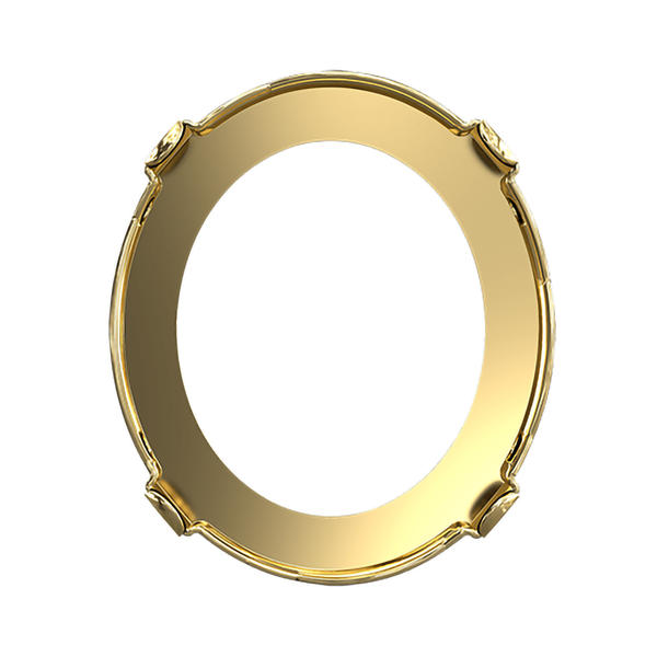 Swarovski Fancy Stone Settings 4196/S 30 x 26 mm Brass 1PH2OZ