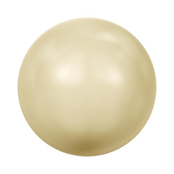 Swarovski Crystal Pearls 5817 6 mm Crystal Light Gold Pearl