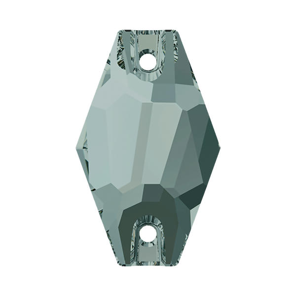 Swarovski Sew-on Crystals 3261 28 mm Black Diamond F
