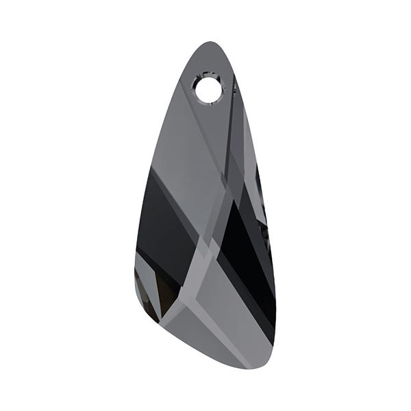 Swarovski Crystal Pendants 6690 23 mm Crystal Silver Night
