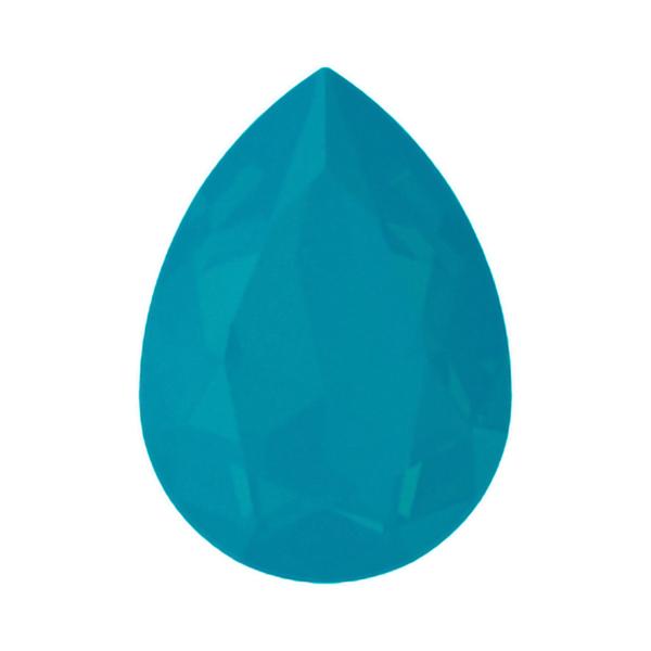 Swarovski Fancy Stones 4320 8 x 6 mm Caribbean Blue Opal F
