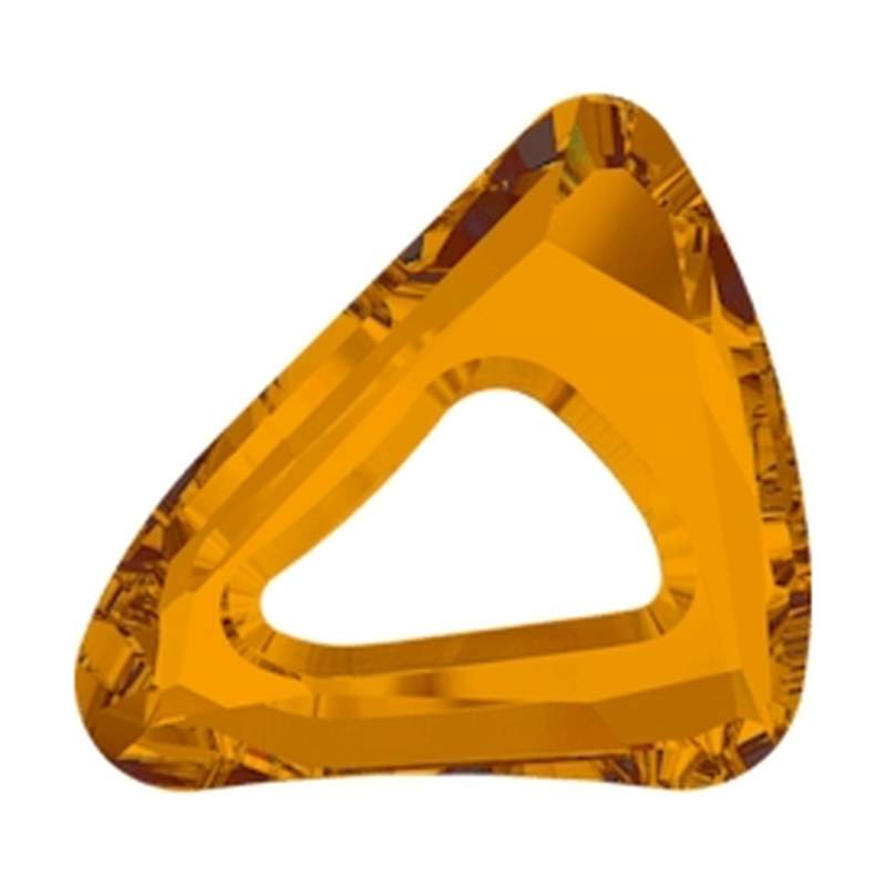 Swarovski Fancy Stones 4736 14 mm Crystal Copper