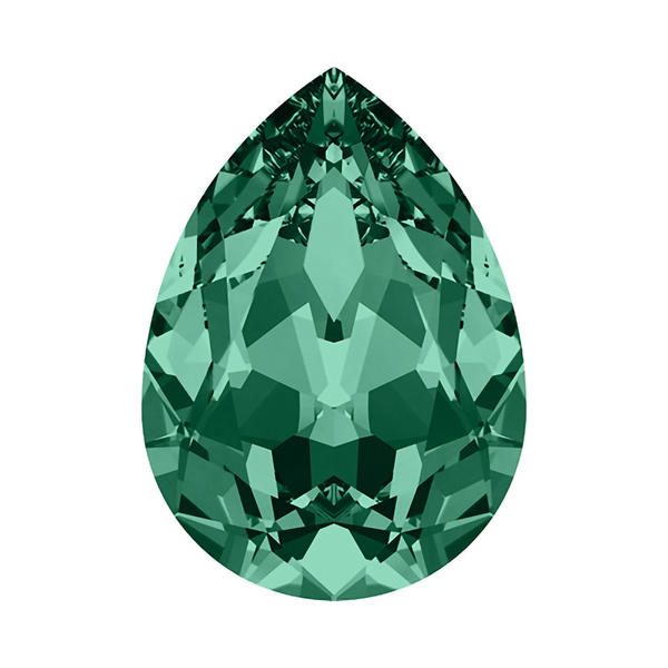 Swarovski Fancy Stones 4320 6 x 4 mm Emerald F