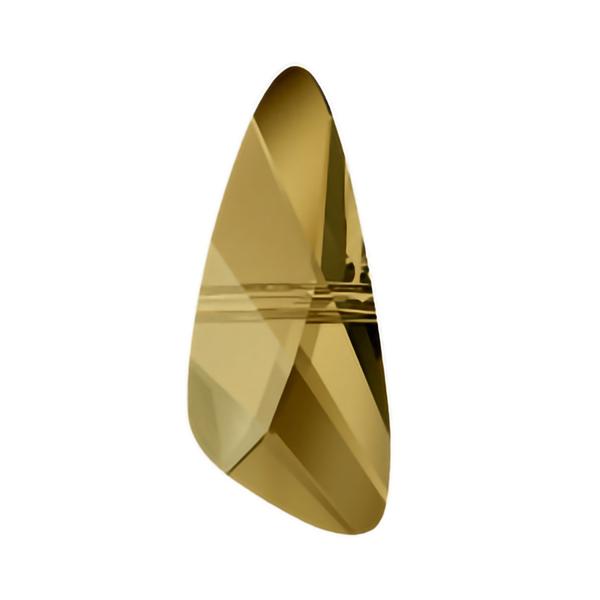 Swarovski Crystal Beads 5590 7,5 x 18 mm Crystal Bronze Shade