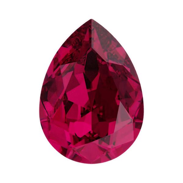Swarovski Fancy Stones 4320 8 x 6 mm Ruby F