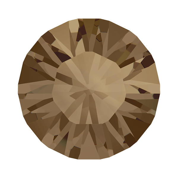 Swarovski Round Stones 1028 pp 21 Crystal Bronze Shade F