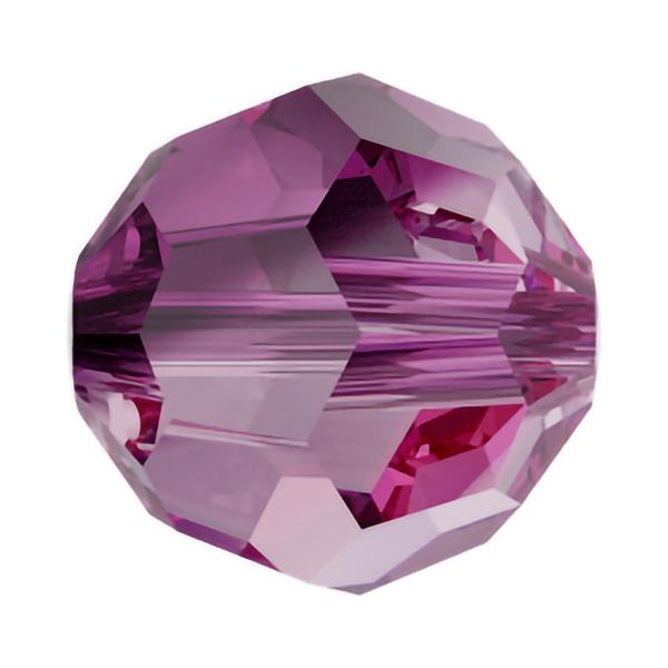 Swarovski Crystal Beads 5000 8 mm Amethyst Blend