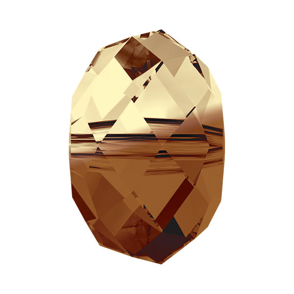 Swarovski Crystal Beads 5040 8 mm Topaz Blend