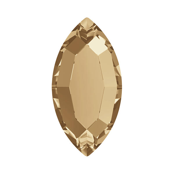 Swarovski Hotfix Crystals 2200 4 x 2 mm Crystal Golden Shadow M HF