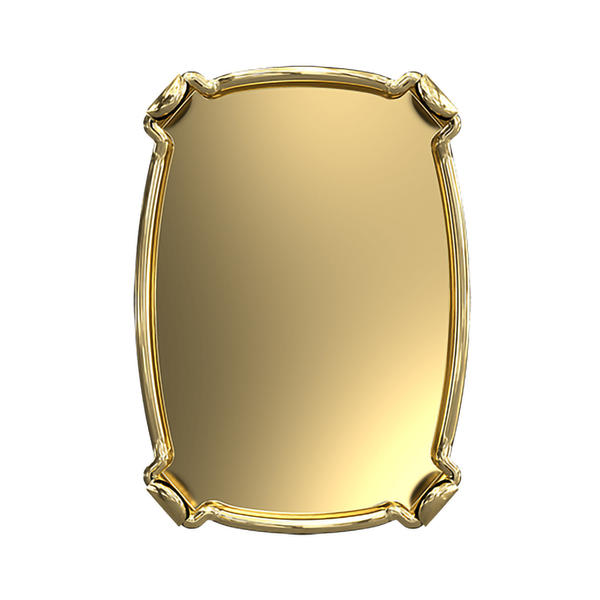 Swarovski Fancy Stone Settings 4565/S 14 x 10 mm Brass 3P00CZ