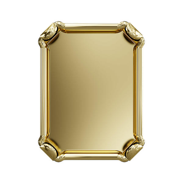 Swarovski Fancy Stone Settings 4600/S 8 x 6 mm Brass 1P00CZ