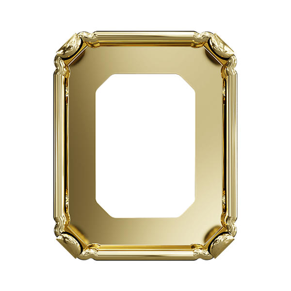 Swarovski Fancy Stone Settings 4600/S 10 x 8 mm Brass 1PH2OZ