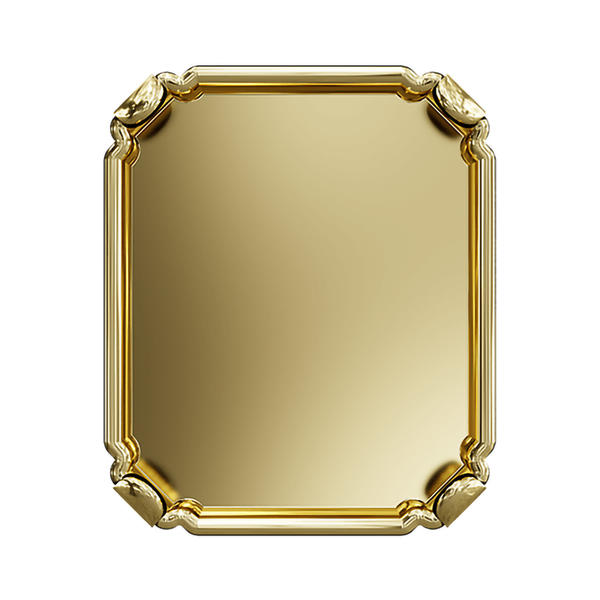 Swarovski Fancy Stone Settings 4600/S 12 x 10 mm Brass 1P00CZ