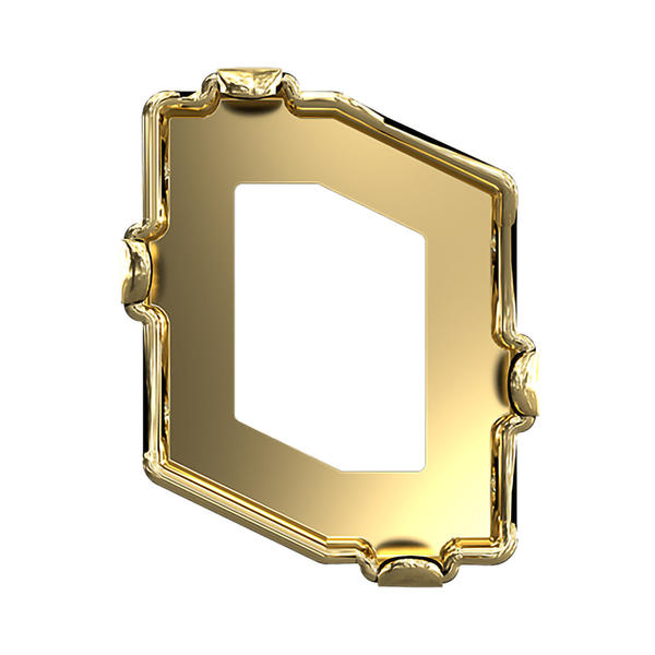 Swarovski Fancy Stone Settings 4739/S 14 x 11 mm Brass 1PH2OZ