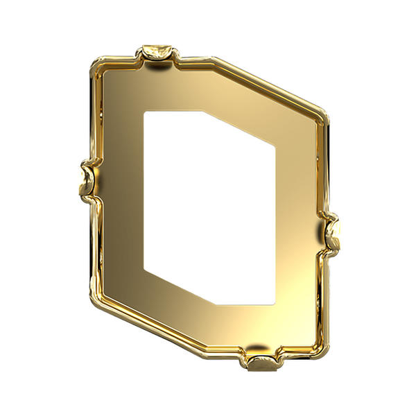 Swarovski Fancy Stone Settings 4739/S 20 x 16 mm Brass 1PH2OZ