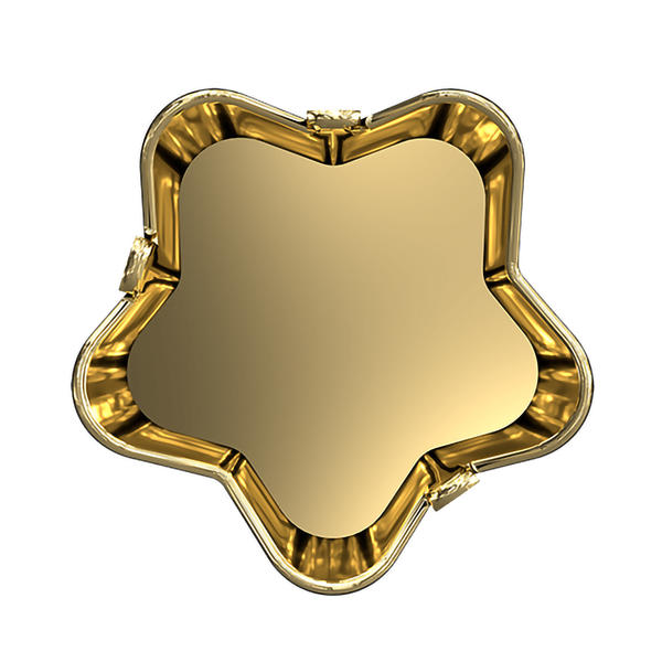 Swarovski Fancy Stone Settings 4744/S 6 mm Brass 1P00CZ