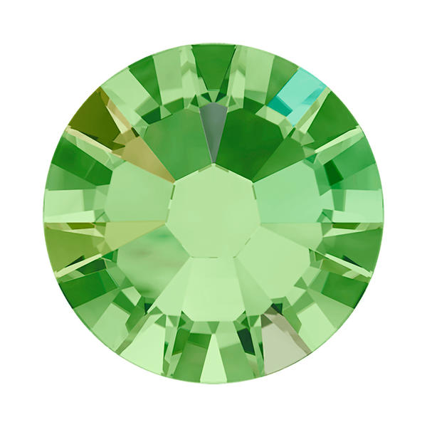Swarovski Flatback Crystals 2058 ss 30 Peridot AB F