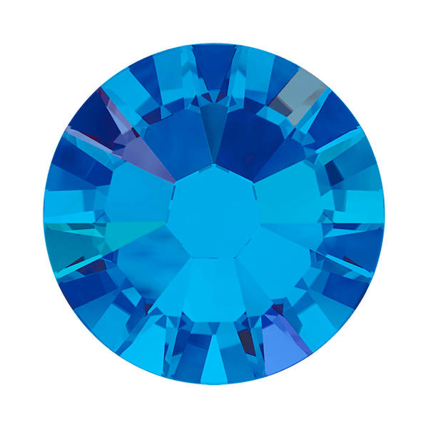 Swarovski Flatback Crystals 2058 ss 30 Sapphire AB F