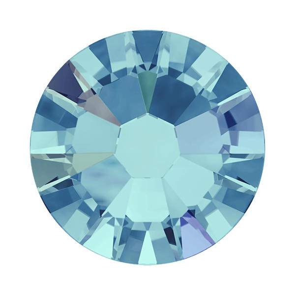 Swarovski Flatback Crystals 2058 ss 20 Aquamarine AB F