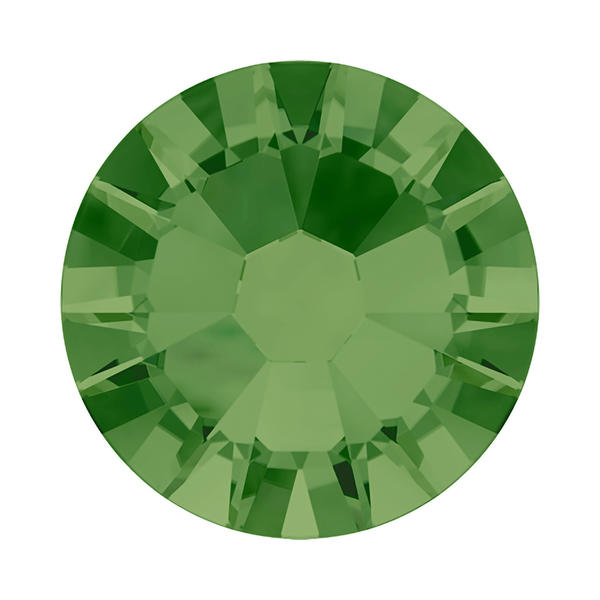 Swarovski Flatback Crystals 2058 ss 34 Fern Green F