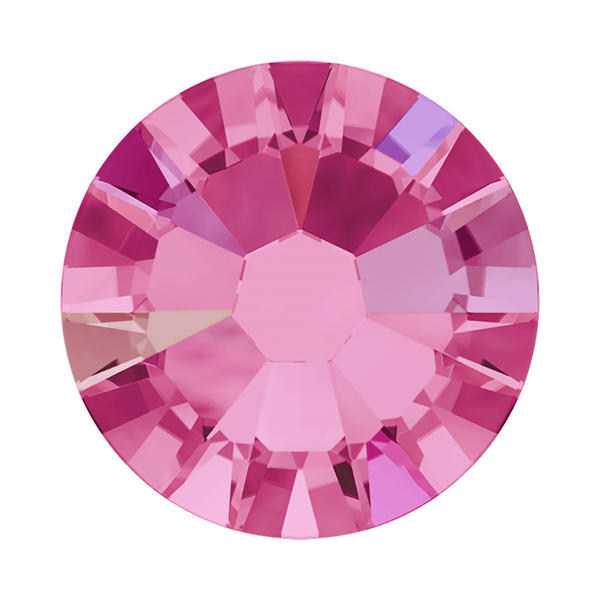 Swarovski Flatback Crystals 2058 ss 16 Rose AB F