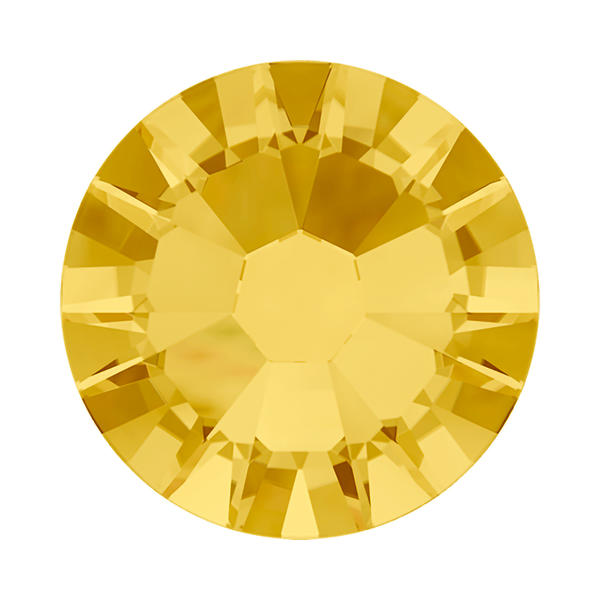 Swarovski Flatback Crystals 2058 ss 30 Light Topaz F
