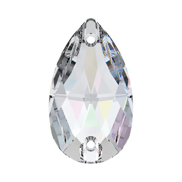Swarovski Sew-on Crystals 3230 23 x 13,8 mm Crystal AB F