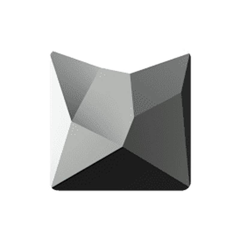 Swarovski Flatback Crystals 2420 40 mm Crystal Chrome V