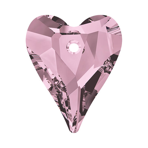 Swarovski Crystal Pendants 6240 27 mm Crystal Antique Pink