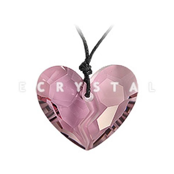 Swarovski Crystal Pendants 6263 36 mm Crystal Antique Pink