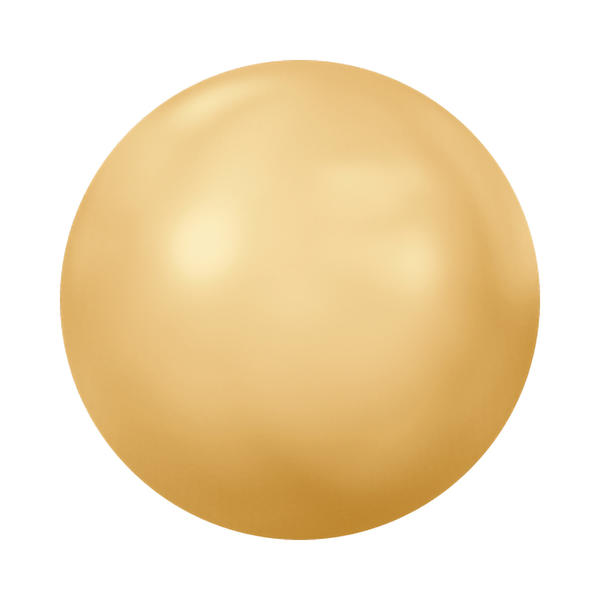 Swarovski Hotfix Crystals 2080/4 ss 34 Crystal Gold Pearl HF