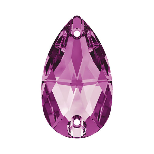 Swarovski Sew-on Crystals 3230 18 x 10,5 mm Fuchsia F