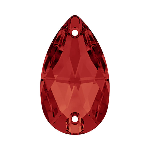 Swarovski Sew-on Crystals 3230 12 x 7 mm Light Siam F