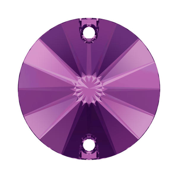 Swarovski Sew-on Crystals 3200 12 mm Amethyst F