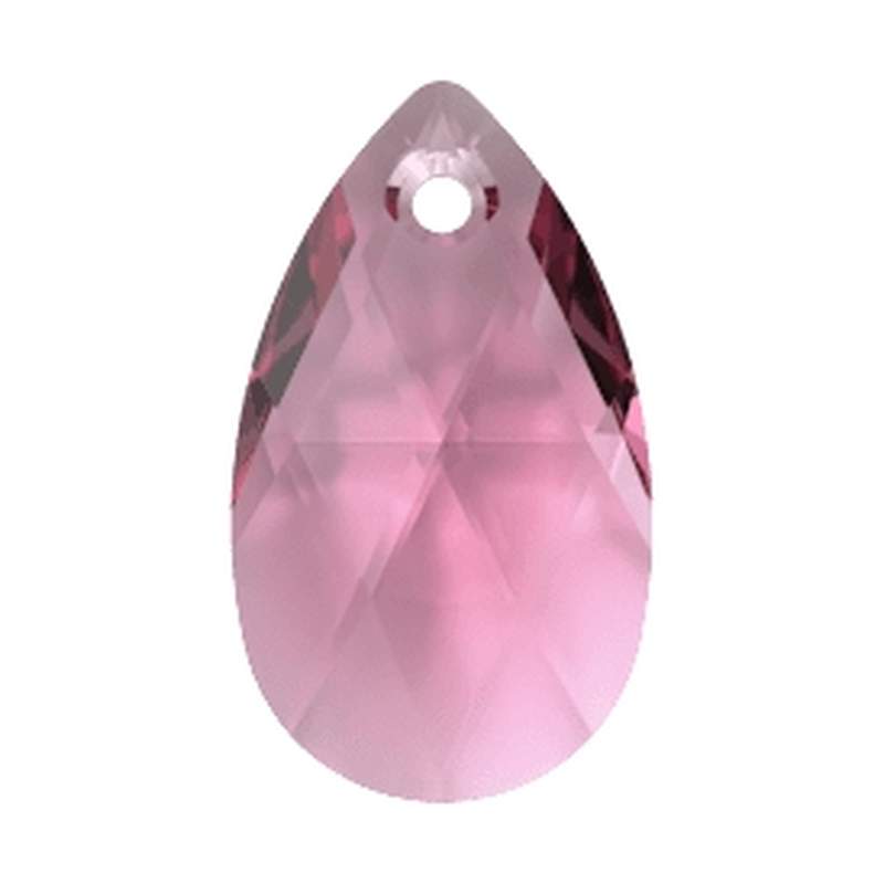 Swarovski Crystal Pendants 6106 22 mm Rose