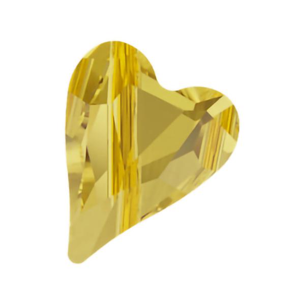 Swarovski Crystal Beads 5743 17 mm Light Topaz