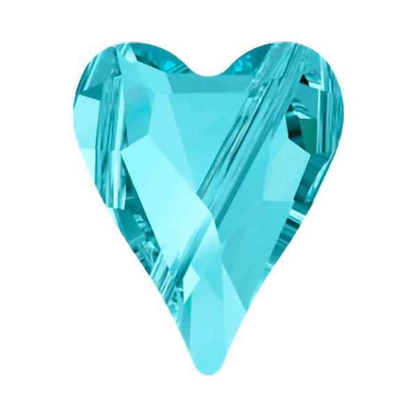 Swarovski Crystal Beads 5743 17 mm Aquamarine
