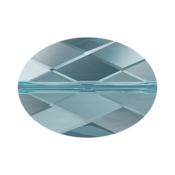 Swarovski Crystal Beads 5050 22 x 16 mm Aquamarine